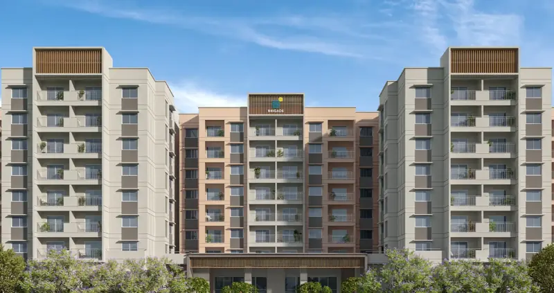 render of Brigade Ebony at Brigade Orchards, Devanahalli
