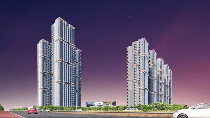render of Aparna Newlands, Tellapur
