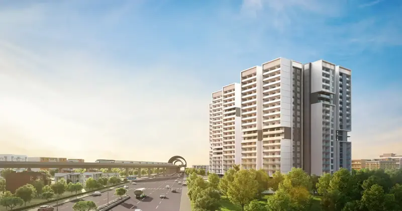 render of ASBL Landmark, Kukatpally Y Junction