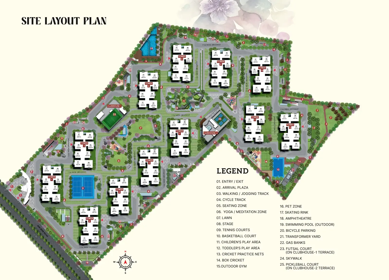 render of My Home Akrida, Gopanpally