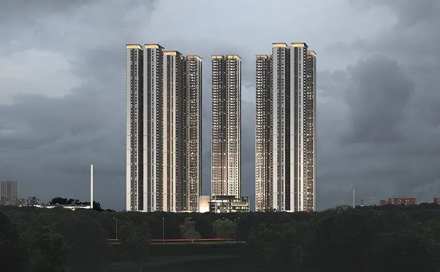 render of Rajapushpa Aurelia, Tellapur