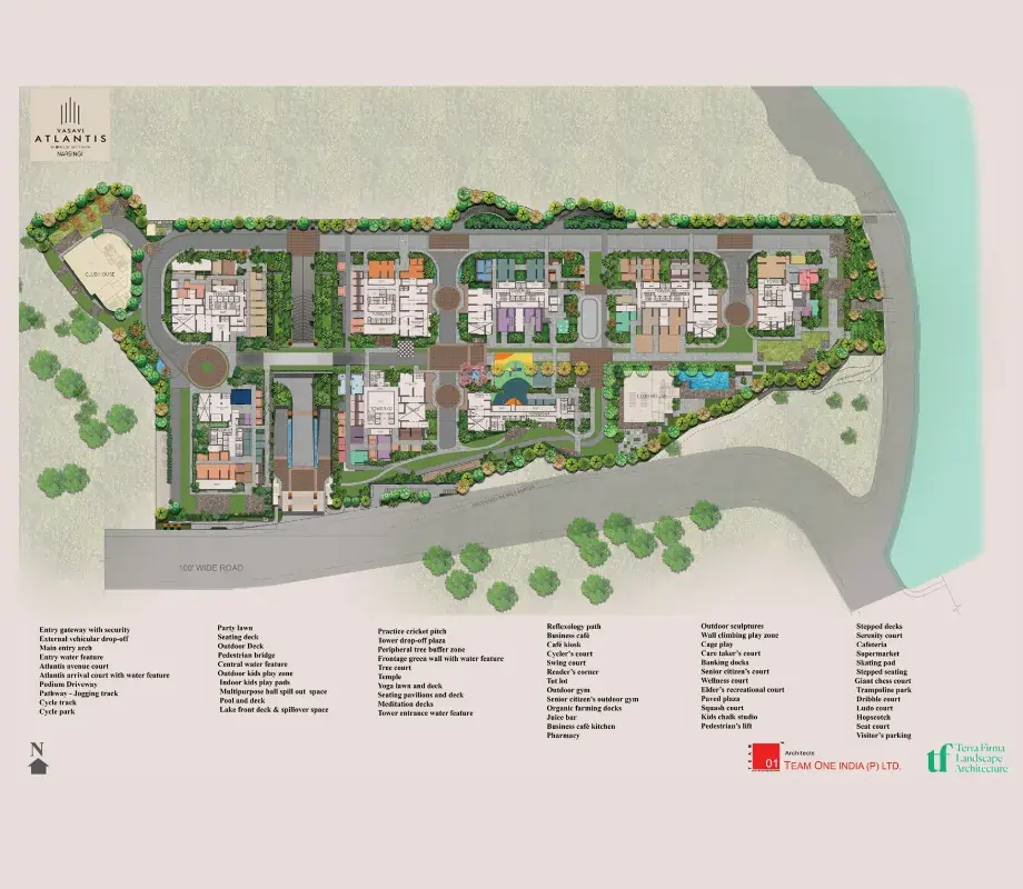 masterplan of Vasavi Atlantis, Narsingi