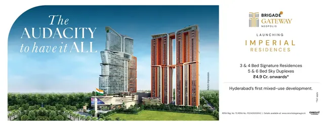 Brigade Gateway Neopolis in Kokapet