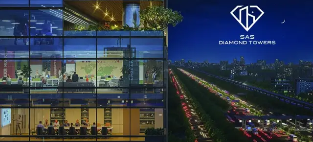 SAS Diamond Towers Commercial in Financial District